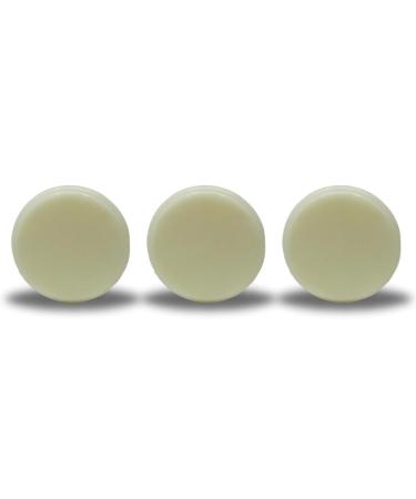 Women's Fragrance Free Shea Butter Shaving Soap Ideal for Sensitive Skin Long Lasting and Perfect for Shaving Legs Moisturizes and Rehydrates Skin (Pack of 3)