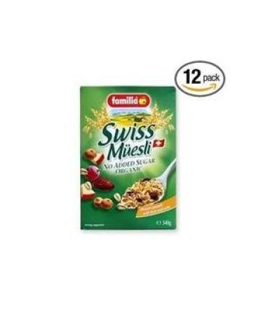 Familia Swiss Muesli - No Sugar 12oz: Healthy & Delicious Breakfast Option - Buy Online on SooperMarket.com
