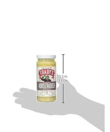 CAPTAIN TOADYS Horseradish Sauce - 8 OZ | Premium Flavor Enhancer - Buy Online on SooperMarket.com