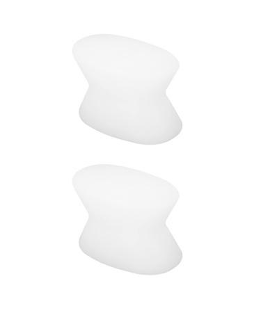 Toe Straightener All Gel Spreader 1 Pair Silicone Gel Toe Protector Straightener Bunion Pads Separator Alignment Pain Relief Lj