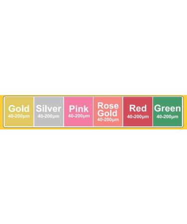 Edible Glitter - Kicofood 6 Colors Tasteless Food Color Powder for Drinks Fondant Cupcakes & Cakes - 5G - Buy Online on SooperMarket.com