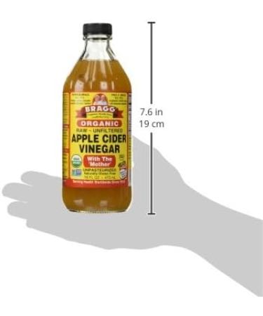 Braggs Apple Cider Vinegar With The Mother 473ml - Pack of 1 - Buy Online on SooperMarket.com