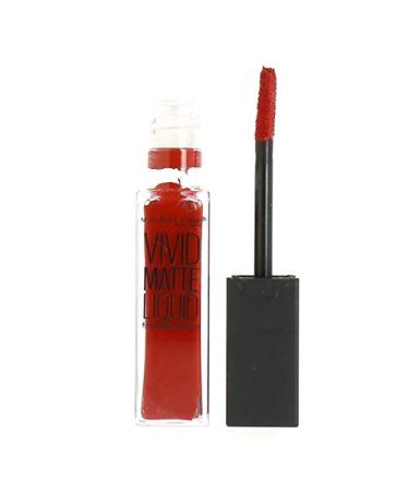 Vivid Matte Liquid Gemey 35 Rebel Red