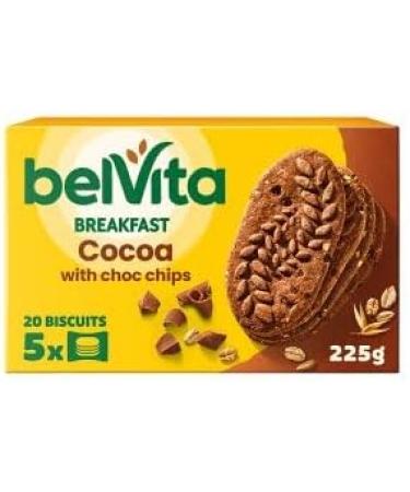 Breakfast Biscuits Bundle With BelVita Breakfast Biscuits Golden Oats 5x45g Cocoa with Choc Chips 5x45g Honey & Nuts with Choc Chips 5x45g and Milk & Cereals 5x45g (4 Pack) - Buy Online on SooperMarket.com