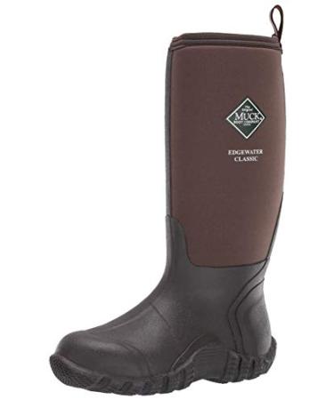 Muck Boot Men's Edgewater Classic Mid Calf Boot 10 Brown