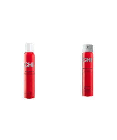 CHI Shine Infusion Hair Shine Spray 5.3 Oz Infra Texture Dual Hair Spray 2.6 oz Hair Care Bundle