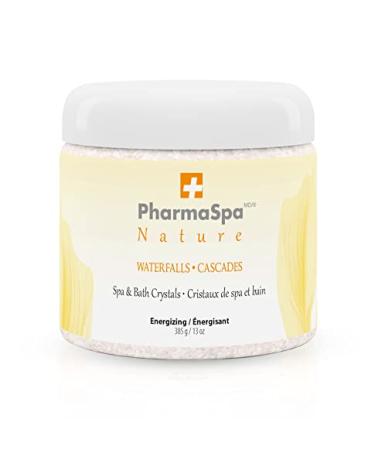 PharmaSpa Nature: Spa and Bath Crystals with All-Natural Extracts - 385 g/13 oz   Epsom Bath Salt for Hot Tub Aromatherapy and Relaxation   Gluten Free  Parabens Free  Cruelty Free (Waterfalls)