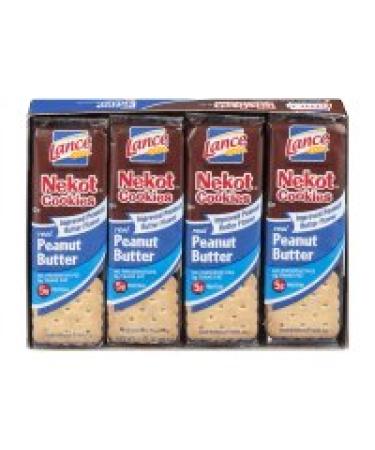 Lance Nekot Cookie Sandwiches Real Peanut Butter On-The-Go Packs - 8 Pack - Buy Online on SooperMarket.com