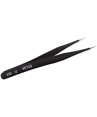 Stainless Steel Tweezers Set Straight and Curved Antistatic Safe Nippers for Eylelash Extension Make-up Tools Weimob 003 - Buy Online on SooperMarket.com