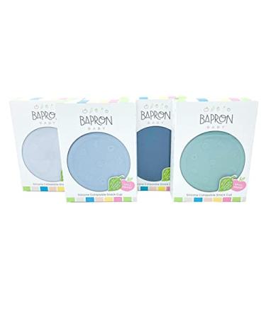 BapronBaby Silicone Collapsible Snack Cup (Navy) - 100% Food Grade Silicone - BPA  Phthalate  and Latex Free - Dishwasher Safe - 6 Months+ - Buy Online on SooperMarket.com