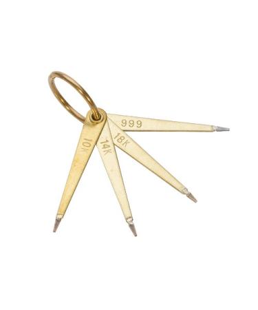 Gold Test Needles  Set of 4 | TES-804.00