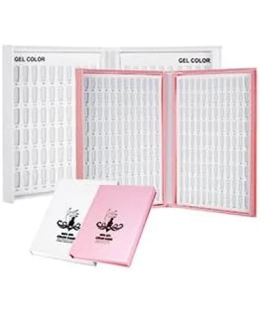 SUQ 2pcs Nail Display Books - 216+120 Colors Professional Salon Nail Color Swatches for DIY Nail Polish - Nail Salon Design Board - Buy Online on SooperMarket.com