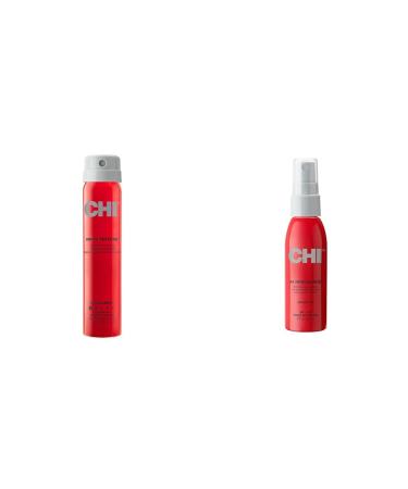 CHI Infra Texture Hair Spray and Iron Guard Bundle 2.6 oz and 8.5 oz