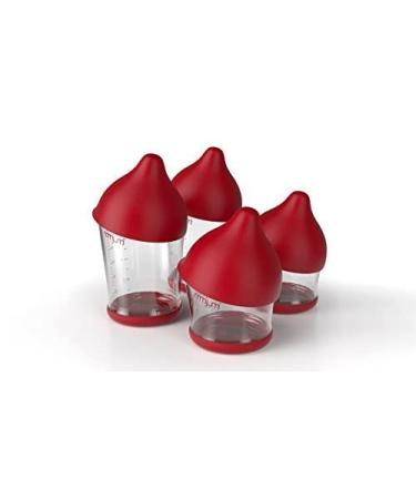 Mimijumi Get Going Anti-Colic Baby Bottle Set - 4 Oz and 8 Oz Darker Bottles for Newborns - Ideal for Baby Breastfeeding - Ages 0-12M - Buy Online on SooperMarket.com