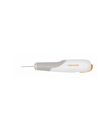 Fiskars Premium Performance Knife - N 2 Blade  High Performance Knife/Blade  Total Length: 15 cm  Incl. 1 Blade No. 2  Quality Steel/Plastic  White/Orange  1024387