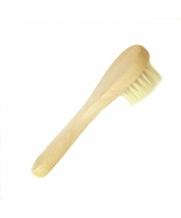 Hiibaby 2PCS Facial Cleaning Exfoliate Brush Facial Skin Care Tool Pore Cleaner Brush with High Grade wood Holder and Soft Bristle 100% Natural Bristles - Buy Online on SooperMarket.com