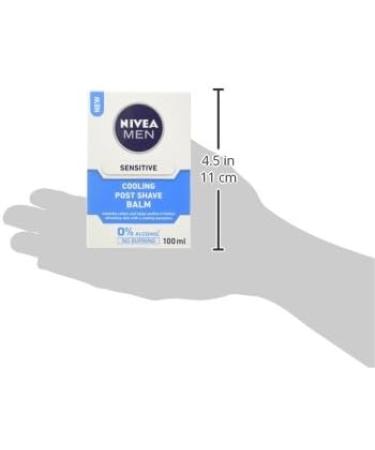 NIVEA Sensitive Cooling Post Shave Balm 100ml | Soothing Aftershave for Sensitive Skin - Fast International Shipping - Buy Online on SooperMarket.com