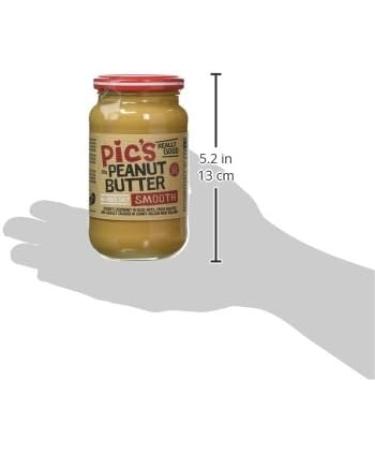 Pic's Peanut Butter No Added Salt Smooth 380 g 1 - Buy Online on SooperMarket.com