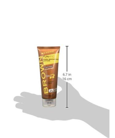 Tannymaxx Exotic Funatic Dark Bronzing Lotion - 125ml | Best Self-Tanner for Deep Tan | International Shipping Available - Buy Online on SooperMarket.com