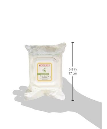 Burt's Bees Sensitive Facial Towelettes with Aloe Vera - 30 Pre-Moistened Wipes for Gentle Cleansing - Buy Online on SooperMarket.com