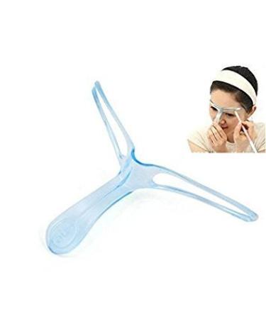 2Pcs Fashionable Eyebrow Stencils Set - Reusable Grooming Makeup Kit for Perfect Shaping - DIY Accessory Tools, Random Color - Buy Online on SooperMarket.com