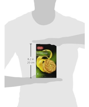 Dare Cookie Lemon Creme 10.2oz (290g) Pack of 2 - 12.3 Ounce Delicious Treats - Buy Online on SooperMarket.com