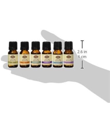 Basic Set 6-10ml 100% Pure Essential Oil (Eucalyptus Lavender Peppermint Rosemary Sweet Orange and Tea Tree) - Buy Online on SooperMarket.com