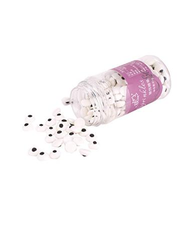 1 Bottle Candy Eyeballs Eyes Cake Cupcake Toppers Cookie Decorations Sweet Personalities Edible Candy For Christmas Cake Cupcakes Decoration(Small)
