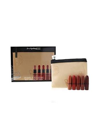 MAC Mini Lipsticks Set of 5 - Bold Shades | Long-Lasting Formula - Buy Online on SooperMarket.com