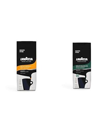 Lavazza Drip Coffee Gran Aroma 340gr with Drip Coffee Gran Selezione 340gr