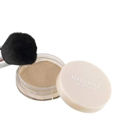 Malu Wilz Just Mineral Powder Foundation No. 6 Apricot Balance 15g I Mineral Powder Makeup I Powder Foundation for Radiant Tint also for sensitive skin 15 g (1 Pack) Apricot Balance