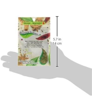 Splendor Garden Dill-Icious Dip Mix Salt Free" 17 Gram" - Buy Online on SooperMarket.com
