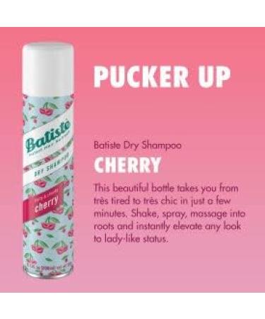 Batiste Dry Shampoo Cherry 200ml - Pack of 2 200 ml (Pack of 2) - Buy Online on SooperMarket.com