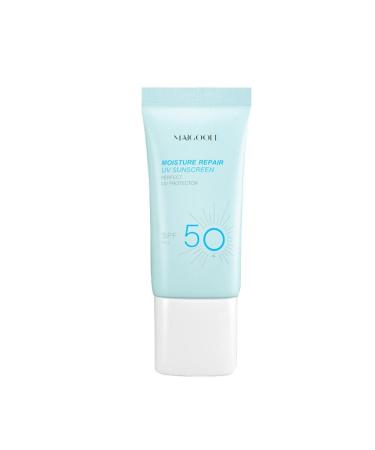 Sunscreen LSF 50 |Sunscreen for the face for daily use |Ultra -light texture sun protection cream sunscreen for the face for daily application 1 g (1 Pack) white