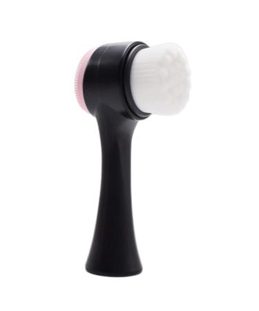 Manual Face Brush Silicone Face Scrubber 2 in 1 Face Cleansing Brush for Deep Cleaning Exfoliating Face Brush Face Scrubber Facial Cleansing Brush Silicone Wash Brush