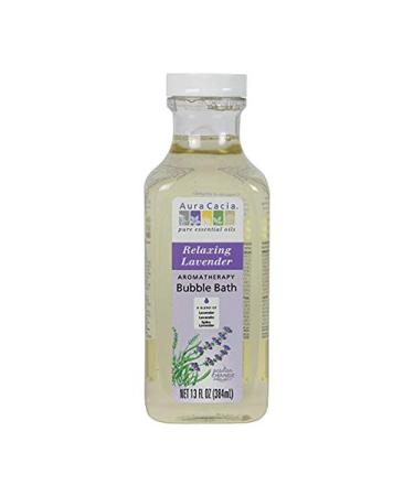 Aura Cacia Relaxing Lavender Aromatherapy Bubble Bath | 13 fl. oz.