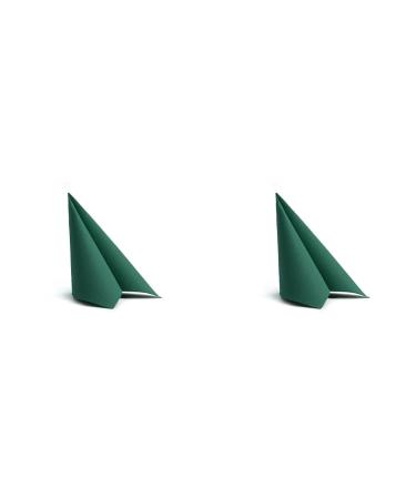 Alvotex Soft Point 50 Napkins High Quality Disposable Napkin 38x38 cm Green (Pack of 2) Green 38 x 38 cm (Pack of 2)