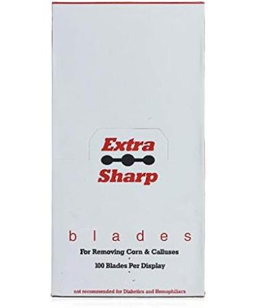 Yimart 100pcs Stainless Steel Corn Cutter & Foot Scraper Blades - Effective Cuticle & Callus Remover for Smooth Skin | International Shipping Available - Buy Online on SooperMarket.com