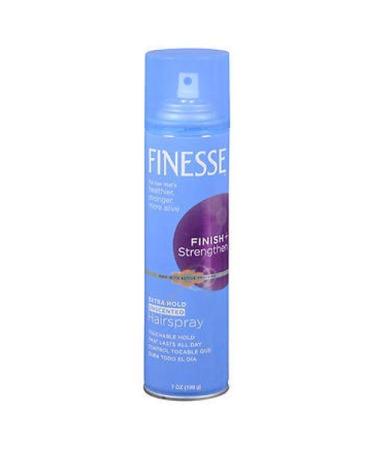 Finesse Extra Hold Unscented Aerosol Hairspray 7 oz (Pack of 6)