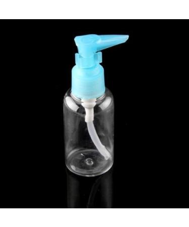 1 Empty Cosmetic Clear Soap Shampoo 75ml Lotion Dispenser Pump Bottle Travel Random Color - Buy Online on SooperMarket.com