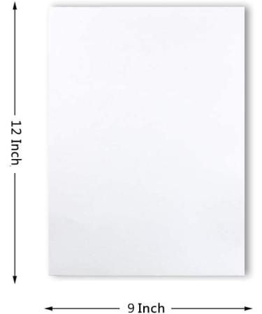 Premium Quality Watercolor Drawing Finger Paint Paper - 2 Pads (100 Sheets) - 220 GSM - Natural White - Buy Online on SooperMarket.com