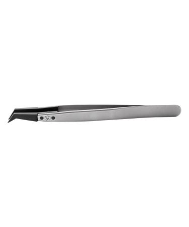 Tweezers curved/flat 125 mm tweezers and replacement tips 1 piece 246CFR.SA