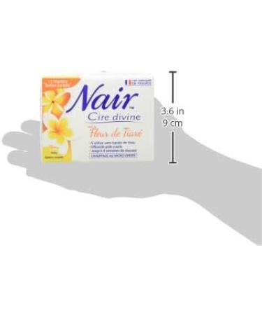Nair Divine Wax with Tiar Flower - Long-Lasting Professional Hair Removal for Short Hair - 400g International Shipping - Buy Online on SooperMarket.com