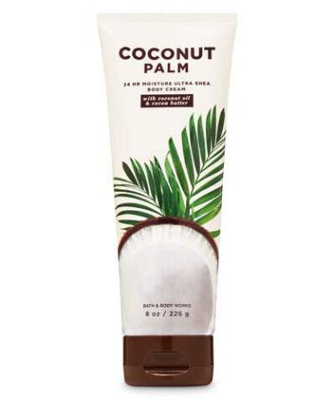 Bath and Body Works Coconut Palm Ultra Shea Body Cream 8 Ounce Spring 2020