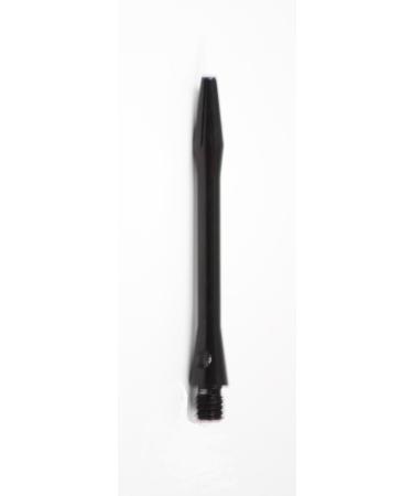 US Darts - Black Aluminum Dart Shafts - 3 Sets (9 shafts), 2BA Medium (2 inch), O'rings