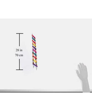 Ladder Bird Toys for Parrots and Small Pets - Wooden Cage Swing & Perch Trainning Toy with 10 Ladders - Buy Online on SooperMarket.com