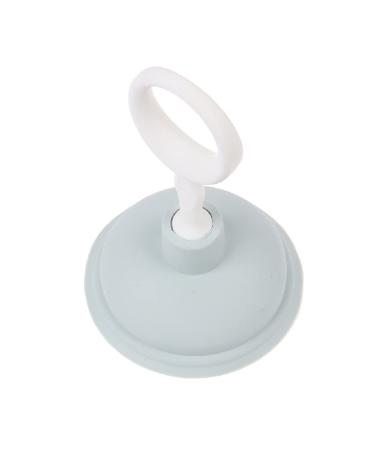 Zhong Household Strong Sink Drain Pipe Dredging Suction Cup Toilet Plunger Bathroom Portable Sewer Cleaner (Color : Blue)