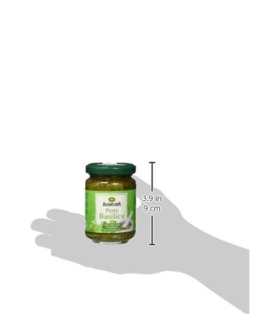 Buy Alnatura Bio Pesto Basilico 130g - Organic Basil Pesto for Delicious Meals | International Shipping Available - Buy Online on SooperMarket.com