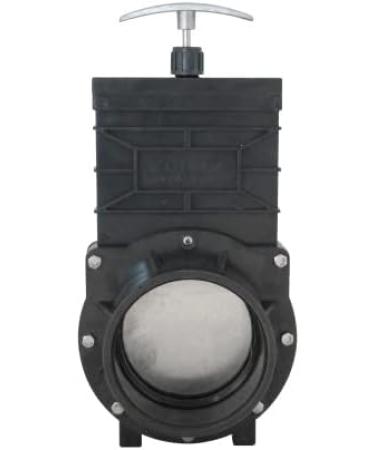 Pondlife PVC Slide Valve - 40mm to 160mm Sizes | Durable & Reliable - International Shipping - Buy Online on SooperMarket.com