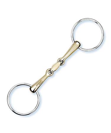 St bben bit 2224 snaffle bit/loose jointed 10.5 cm - 14 mm - Sweet Copper